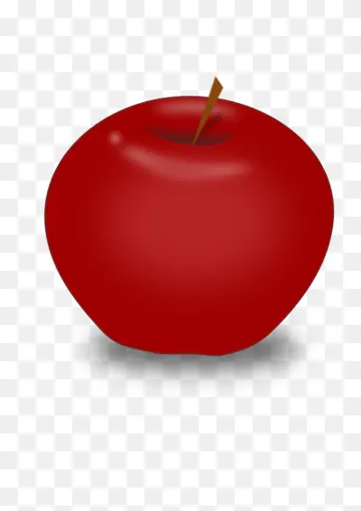 Red Apple Illustration
