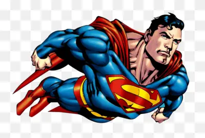 Superman Flying in the Sky