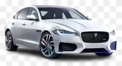 Elegant White Luxury Sedan