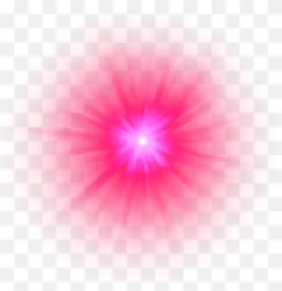 Pink Radiant Light Effect