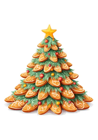 Gingerbread Christmas Tree