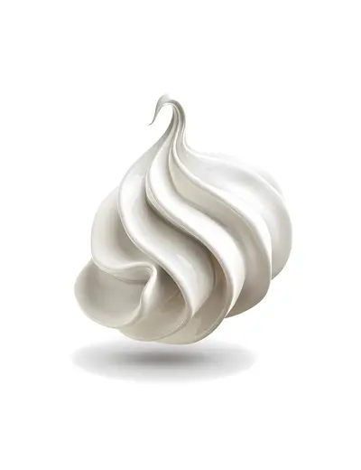 Swirled Whipped Cream