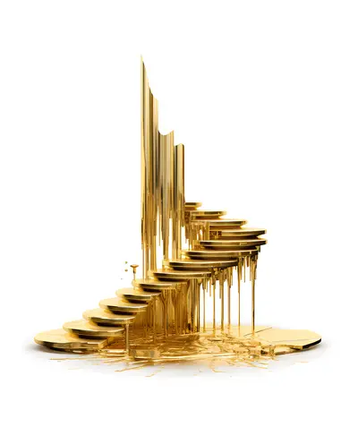 Golden Spiral Staircase