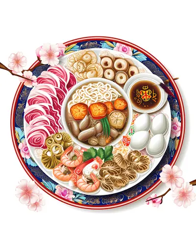 Chinese Noodles and Seafood