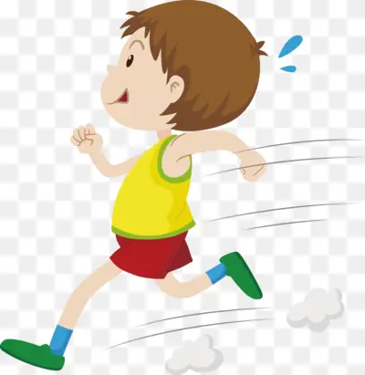 Child Running in Yellow Shirt
