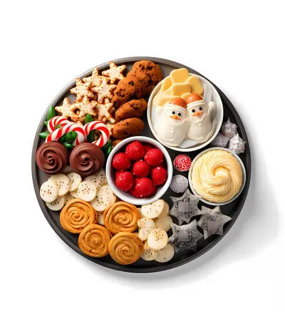 Christmas Cookie and Candy Platter