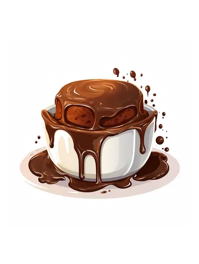 Chocolate Cake with Rich Sauce