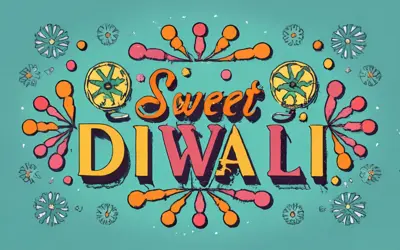 Vibrant Sweet Diwali Festivity