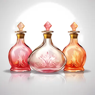 Elegant Perfume Bottles