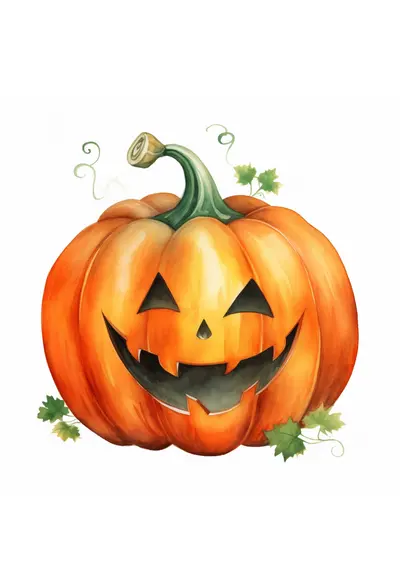 Spooky Jack-o'-lantern for Halloween
Spooky Jack-o'-lantern for Halloween