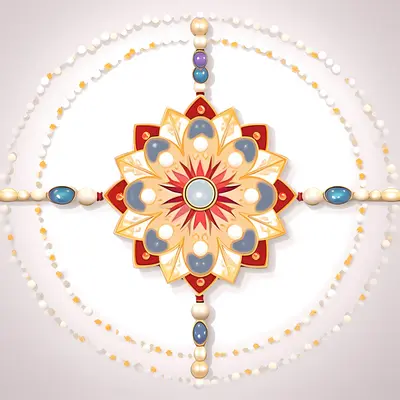 Beautiful Rangoli Design for Diwali Celebration