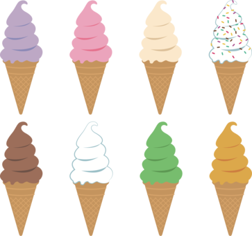 Ice Cream Cone,Cup,Food PNG Clipart - Royalty Free SVG / PNG