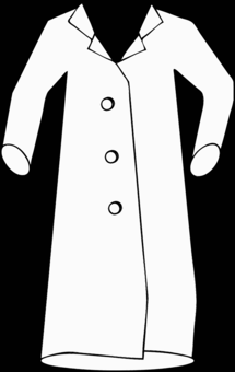 lab coat clip art