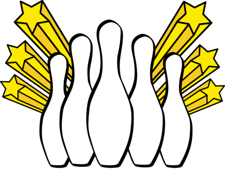 Line,Yellow,Bowling Pin PNG Clipart - Royalty Free SVG / PNG