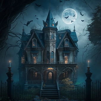 Spooky Castle,Horror House,Spooky PNG Clipart - Royalty Free SVG / PNG