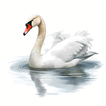 swan lake clipart png