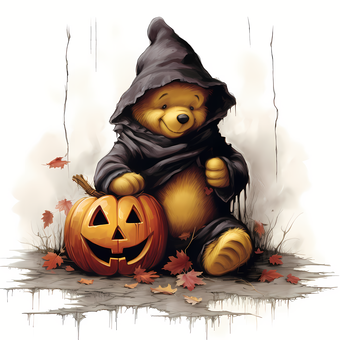 Halloween Winnie The Pooh,Others PNG Clipart - Royalty Free SVG / PNG