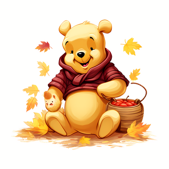 Thanksgiving Winnie The Pooh,Others PNG Clipart - Royalty Free SVG / PNG