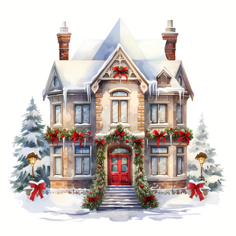 Festive House Christmas,Others PNG Clipart - Royalty Free SVG / PNG