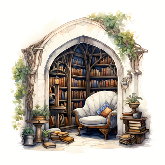 Book Nook,Others PNG Clipart - Royalty Free SVG / PNG